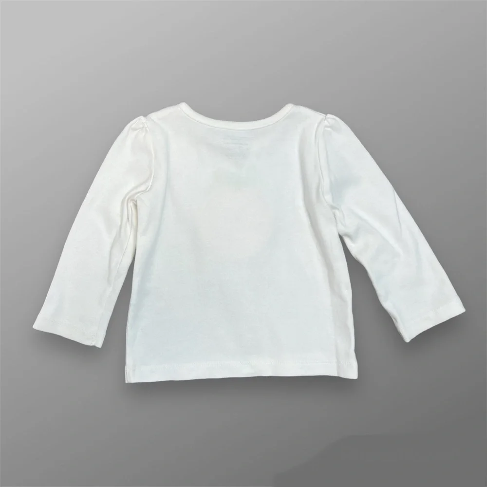 Gymboree Ruffle Pumpkin Top Tee Fall Harvest Autumn Halloween Girls 12-18 months